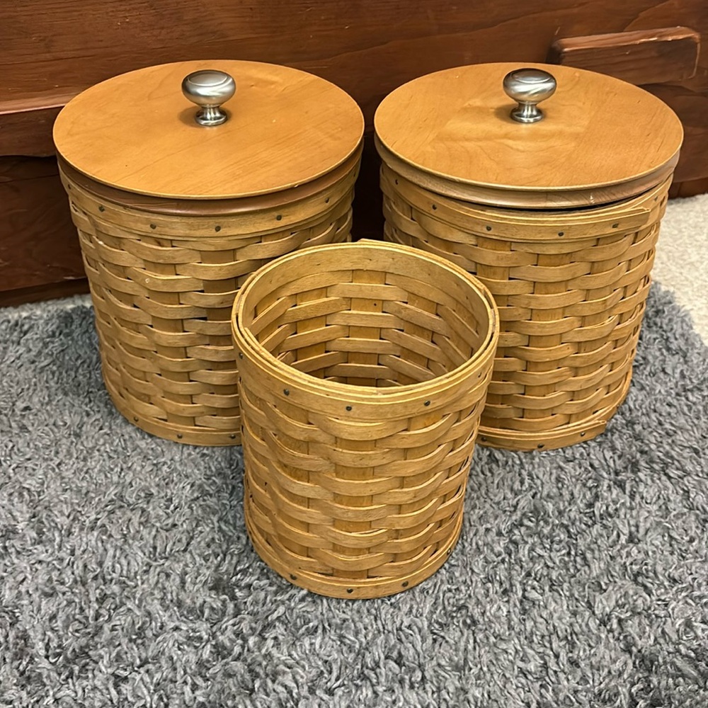 Longaberger Canisters